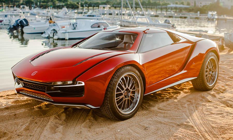 Italdesign Giugiaro Parcour, 2013 - Anime + Moon Patrol + Italian exotic + Volkswagen Group might - Photo by Davey G. Johnson.